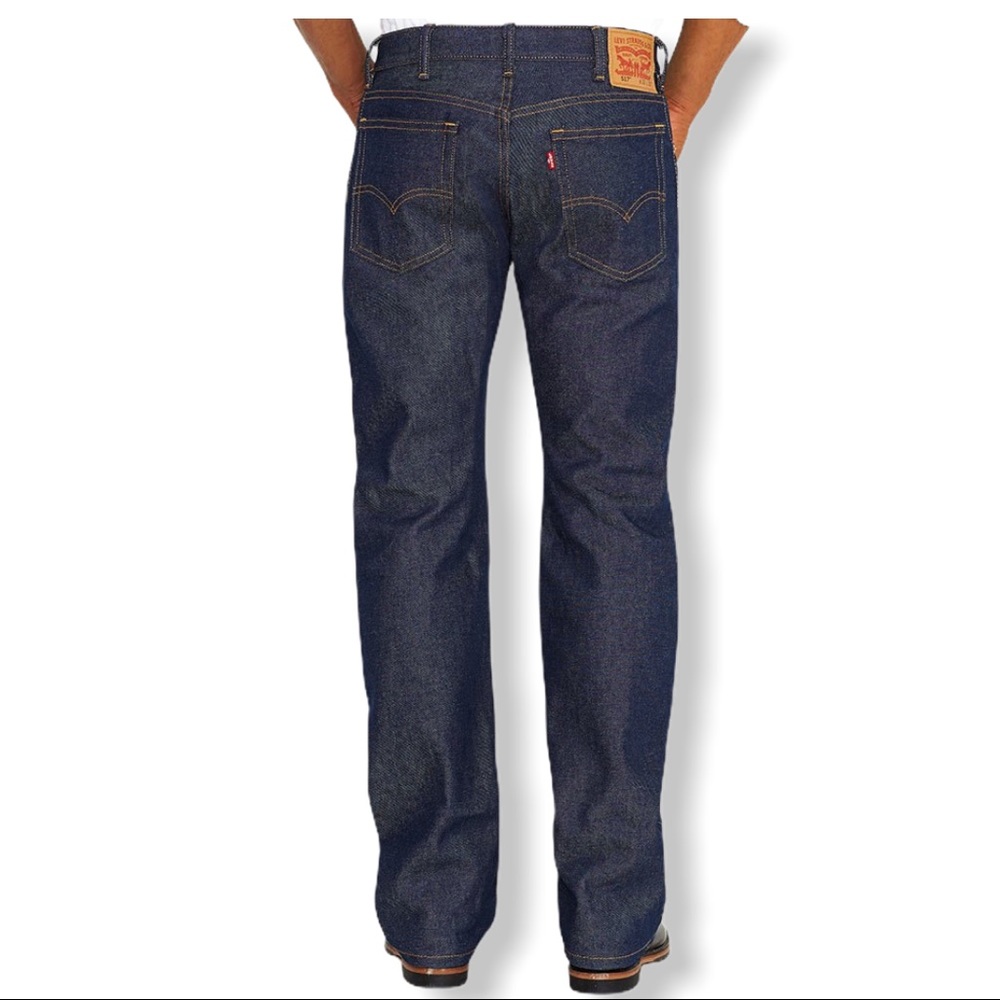Levi's Men's Bootcut Jeans - Dark Blue